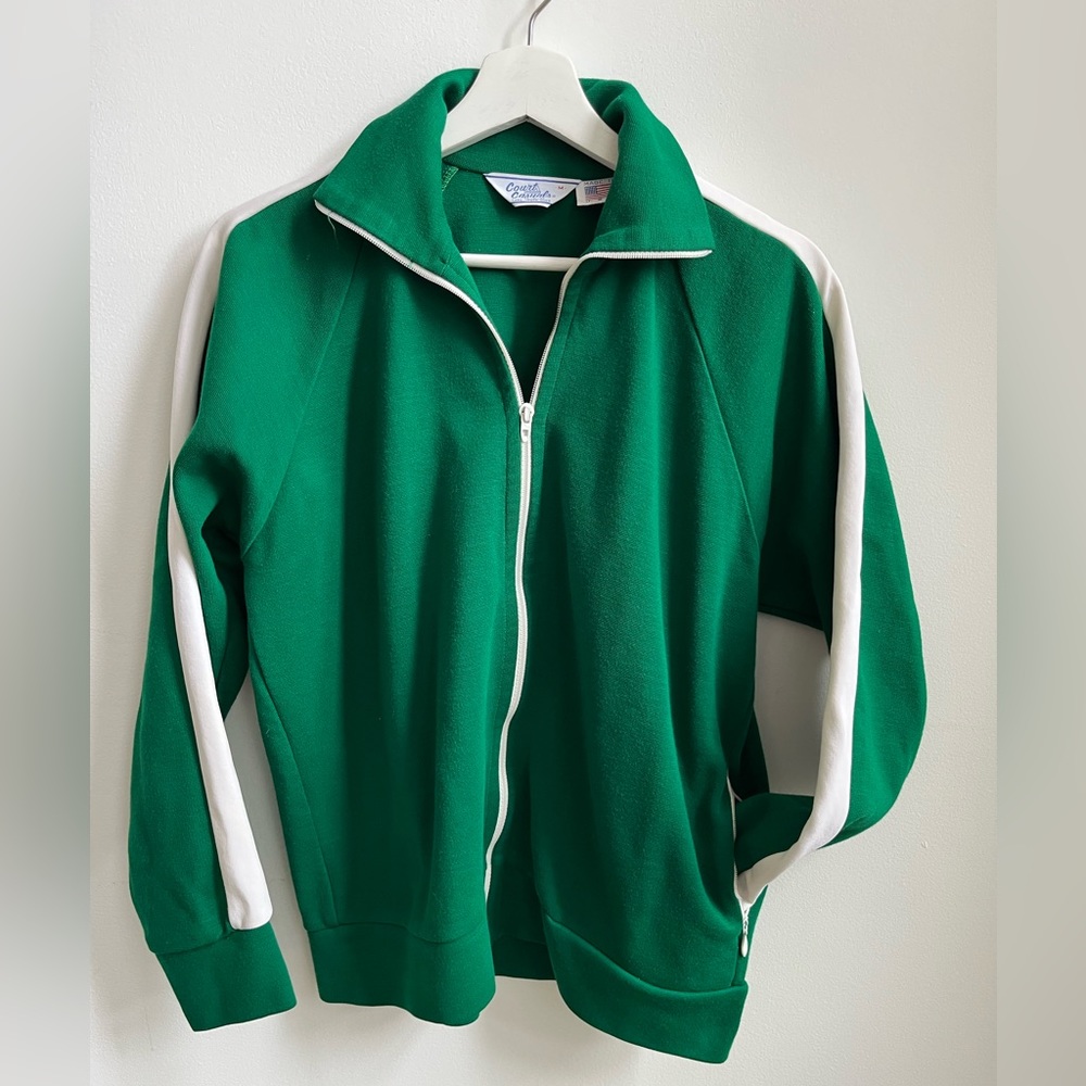 Kelly Green Tennis Jacket